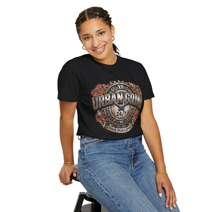 Urban Grind 24/7 Graphic T-Shirt — Industrial Motorcycle Streetwear Tee