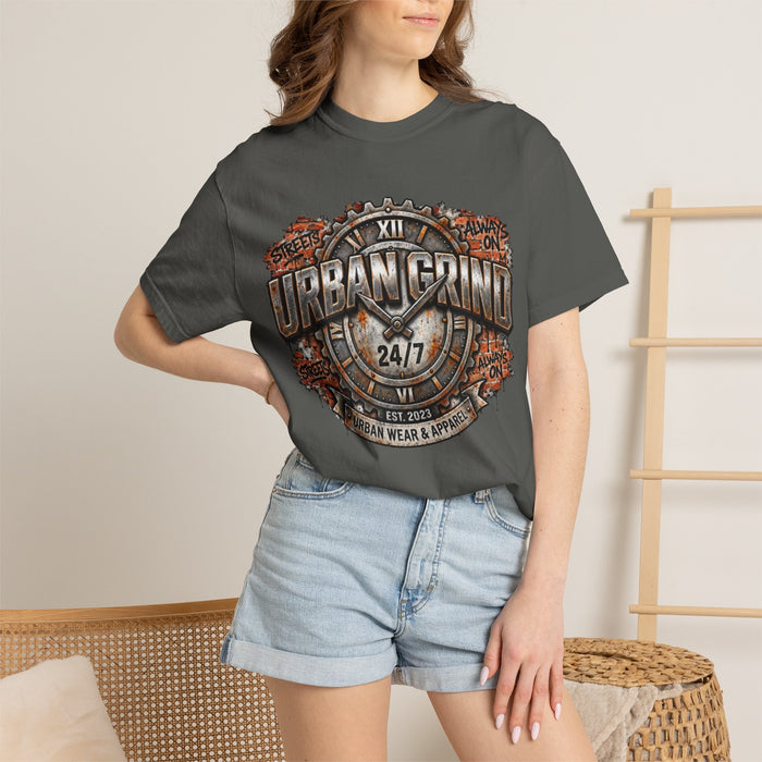 Urban Grind 24/7 Graphic T-Shirt — Industrial Motorcycle Streetwear Tee