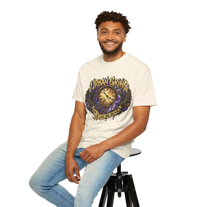 Urban Grind Graphic Tee — "On the Clock Like the Boss" Streetwear T-Shirt