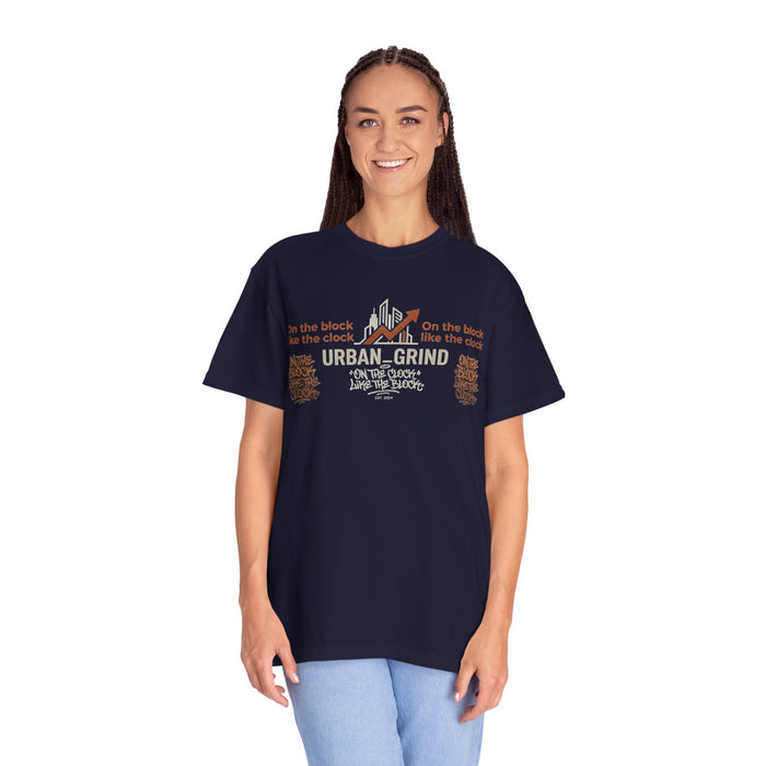 Urban Grind T-Shirt — "On the Block, Like the Clock" Streetwear Tee