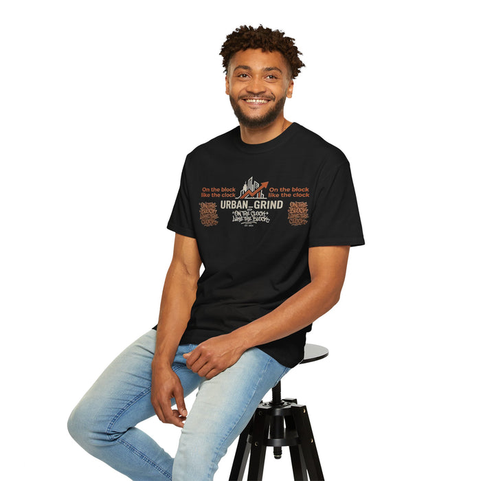 Urban Grind T-Shirt — "On the Block, Like the Clock" Streetwear Tee