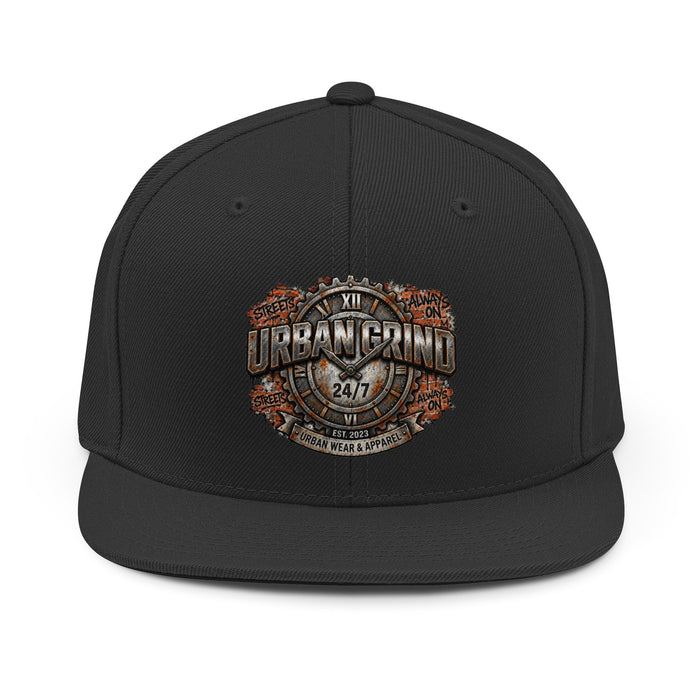 Urban Grind Snapback Hat – 24/7 Vintage Streetwear Cap
