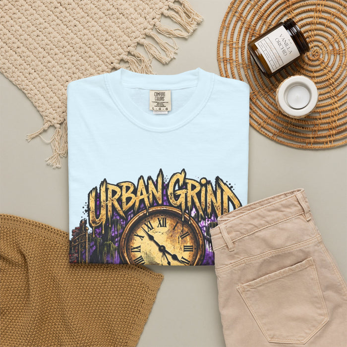 Urban Grind Graphic Tee — "On the Clock Like the Boss" Streetwear T-Shirt