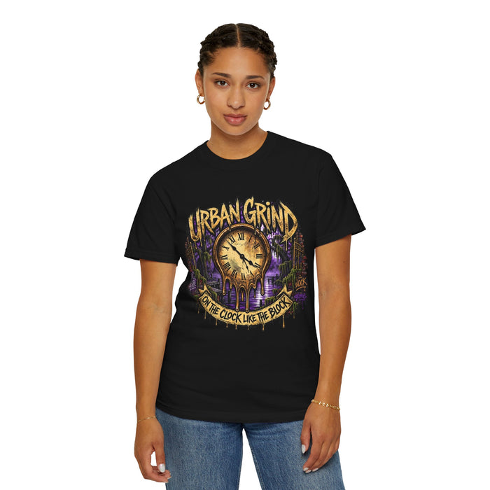 Urban Grind Graphic Tee — "On the Clock Like the Boss" Streetwear T-Shirt
