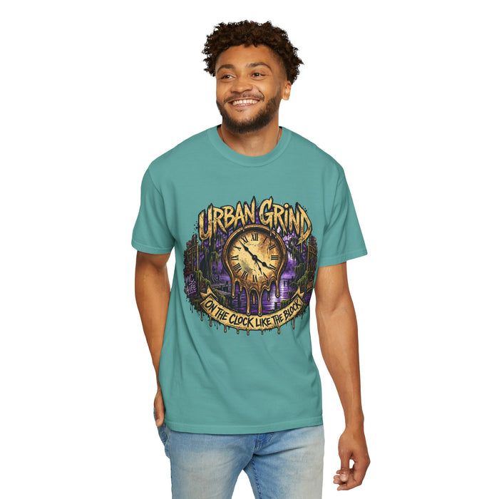 Urban Grind Graphic Tee — "On the Clock Like the Boss" Streetwear T-Shirt