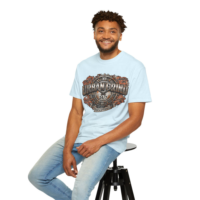 Urban Grind 24/7 Graphic T-Shirt — Industrial Motorcycle Streetwear Tee