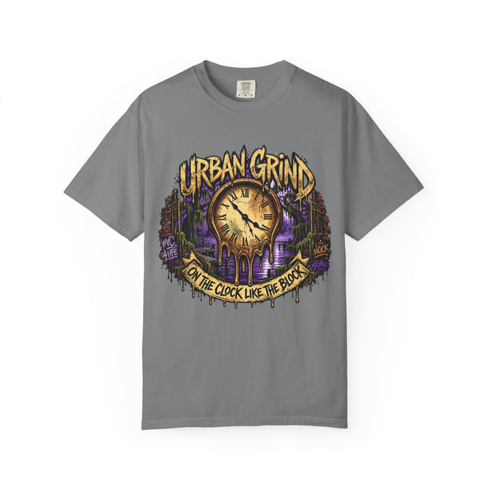 Urban Grind Graphic Tee — "On the Clock Like the Boss" Streetwear T-Shirt