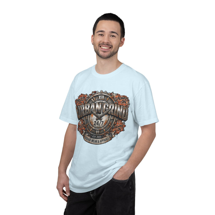 Urban Grind 24/7 Graphic T-Shirt — Industrial Motorcycle Streetwear Tee