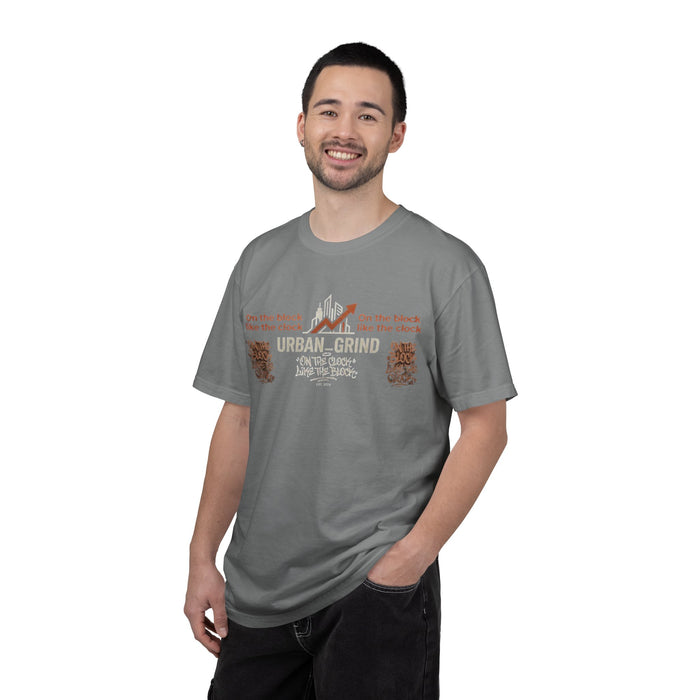 Urban Grind T-Shirt — "On the Block, Like the Clock" Streetwear Tee