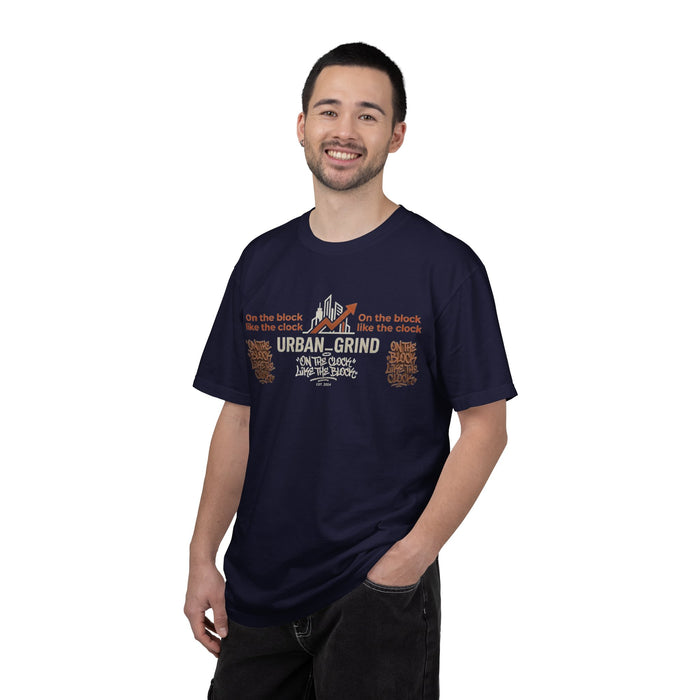 Urban Grind T-Shirt — "On the Block, Like the Clock" Streetwear Tee