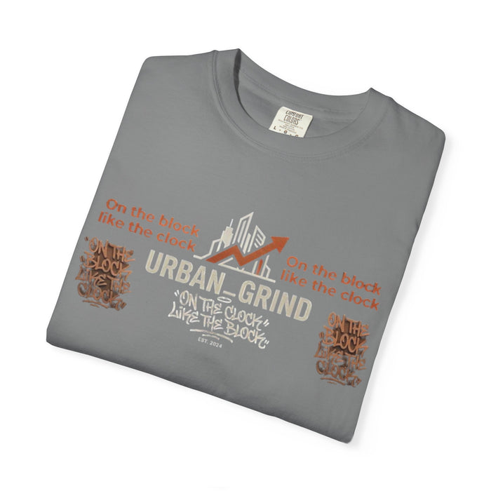 Urban Grind T-Shirt — "On the Block, Like the Clock" Streetwear Tee