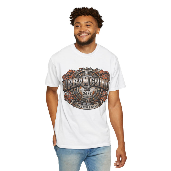 Urban Grind 24/7 Graphic T-Shirt — Industrial Motorcycle Streetwear Tee