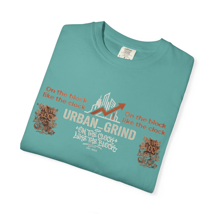 Urban Grind T-Shirt — "On the Block, Like the Clock" Streetwear Tee