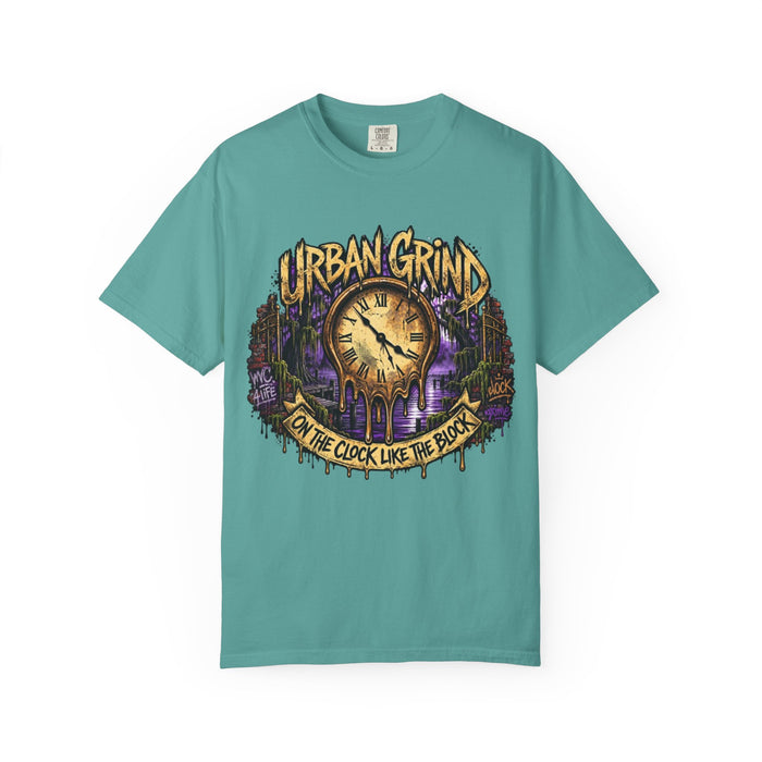Urban Grind Graphic Tee — "On the Clock Like the Boss" Streetwear T-Shirt