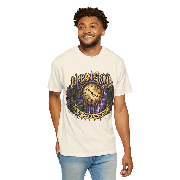 Urban Grind Graphic Tee — "On the Clock Like the Boss" Streetwear T-Shirt
