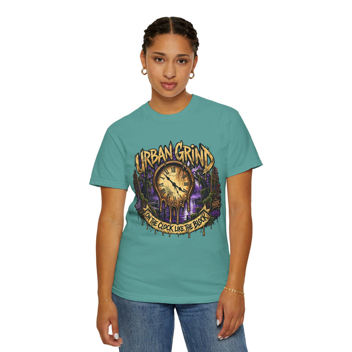 Urban Grind Graphic Tee — "On the Clock Like the Boss" Streetwear T-Shirt