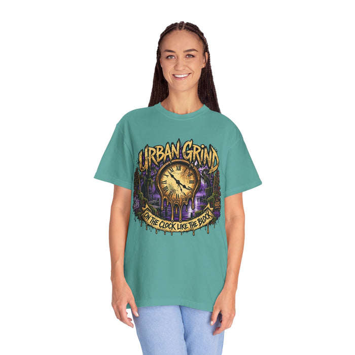 Urban Grind Graphic Tee — "On the Clock Like the Boss" Streetwear T-Shirt