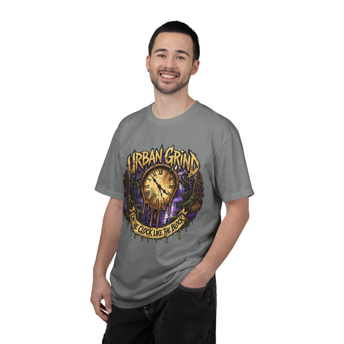 Urban Grind Graphic Tee — "On the Clock Like the Boss" Streetwear T-Shirt
