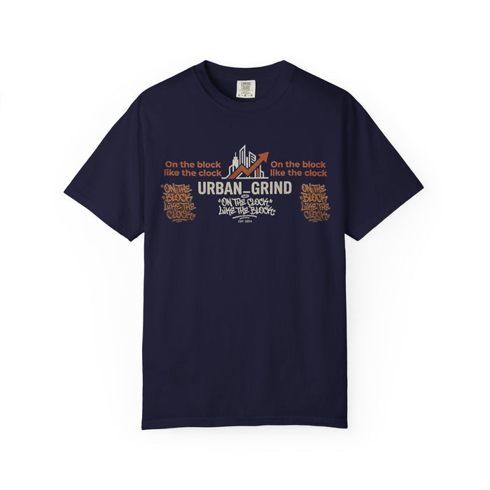Urban Grind T-Shirt — "On the Block, Like the Clock" Streetwear Tee