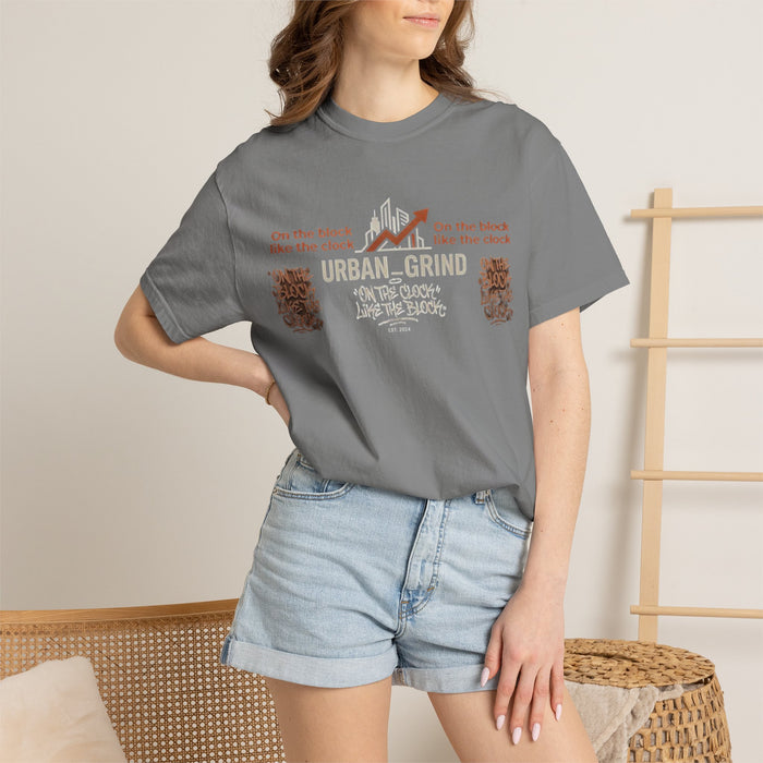 Urban Grind T-Shirt — "On the Block, Like the Clock" Streetwear Tee