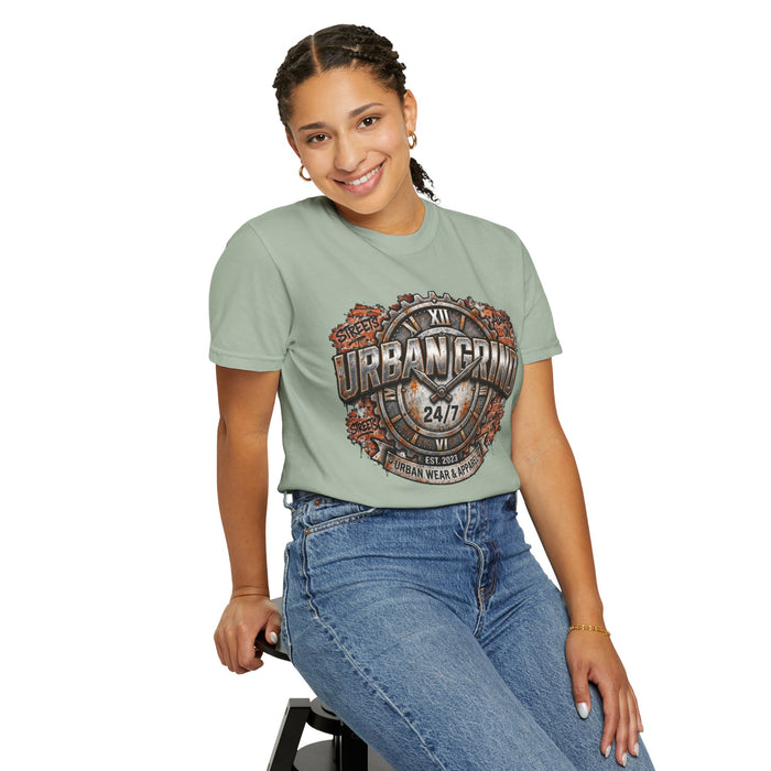 Urban Grind 24/7 Graphic T-Shirt — Industrial Motorcycle Streetwear Tee