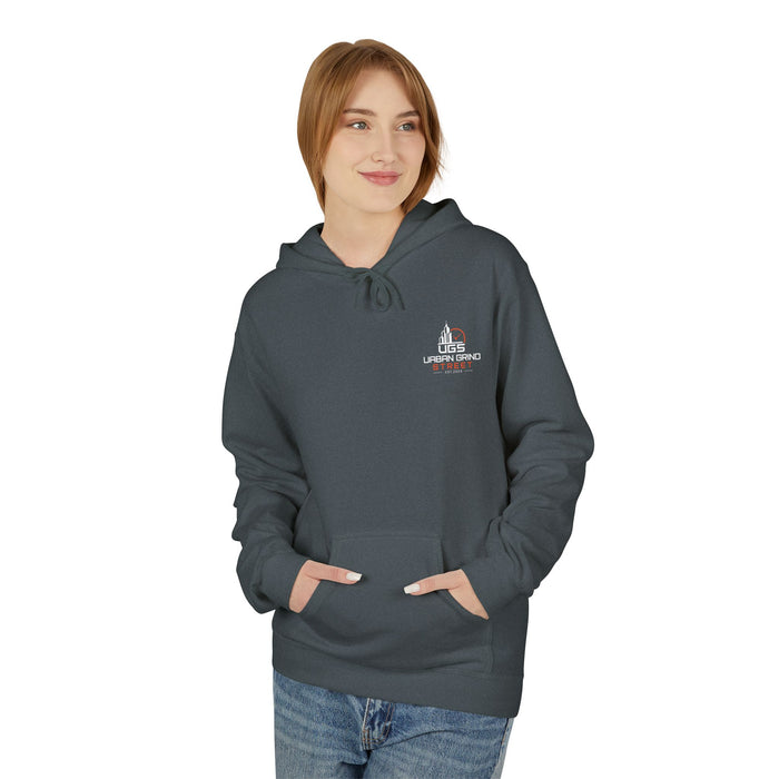 On the Clock Hoodie — Retro Clockhouse Workwear Pullover