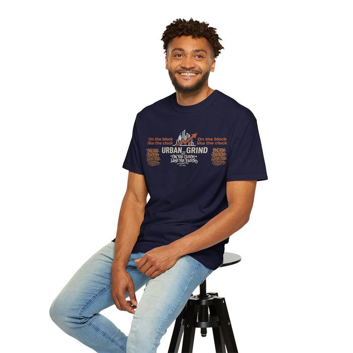 Urban Grind T-Shirt — "On the Block, Like the Clock" Streetwear Tee