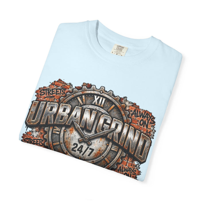 Urban Grind 24/7 Graphic T-Shirt — Industrial Motorcycle Streetwear Tee