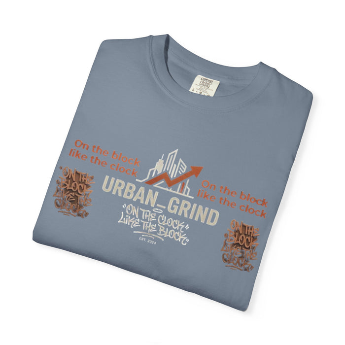 Urban Grind T-Shirt — "On the Block, Like the Clock" Streetwear Tee
