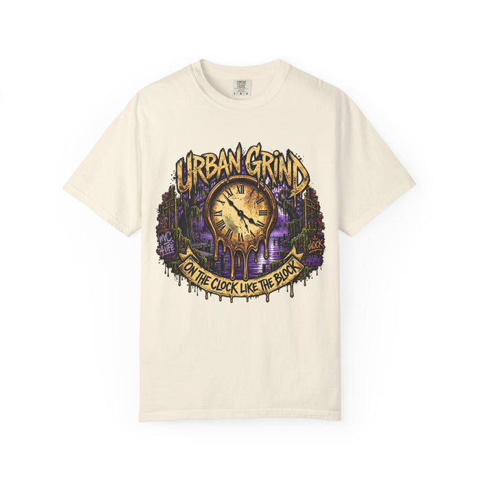 Urban Grind Graphic Tee — "On the Clock Like the Boss" Streetwear T-Shirt