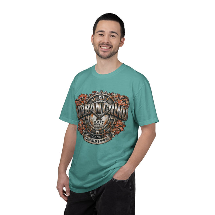 Urban Grind 24/7 Graphic T-Shirt — Industrial Motorcycle Streetwear Tee