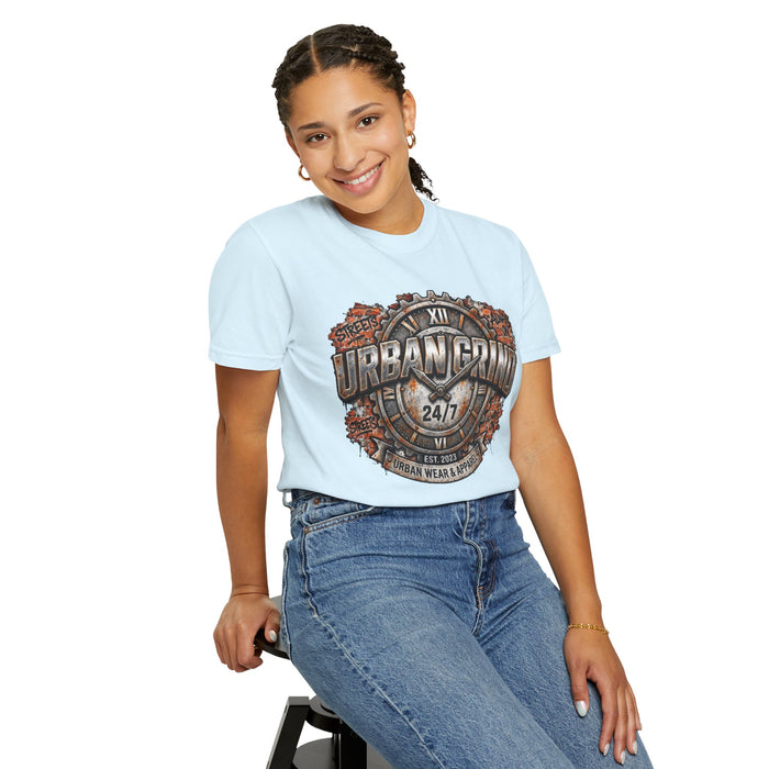Urban Grind 24/7 Graphic T-Shirt — Industrial Motorcycle Streetwear Tee