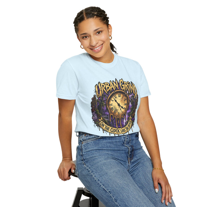 Urban Grind Graphic Tee — "On the Clock Like the Boss" Streetwear T-Shirt