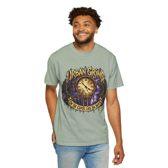 Urban Grind Graphic Tee — "On the Clock Like the Boss" Streetwear T-Shirt