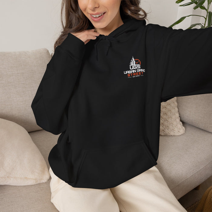 Hustle or Bust Hoodie — 'On The Block Like The Block' Streetwear Pullover
