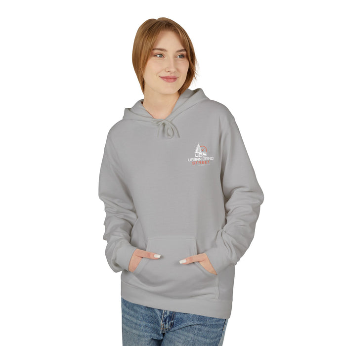 On the Clock Hoodie — Retro Clockhouse Workwear Pullover
