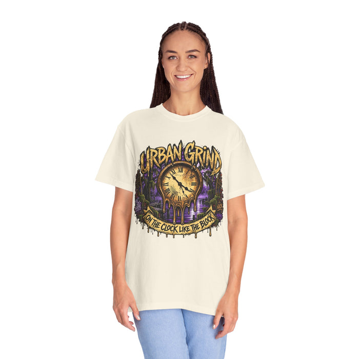 Urban Grind Graphic Tee — "On the Clock Like the Boss" Streetwear T-Shirt