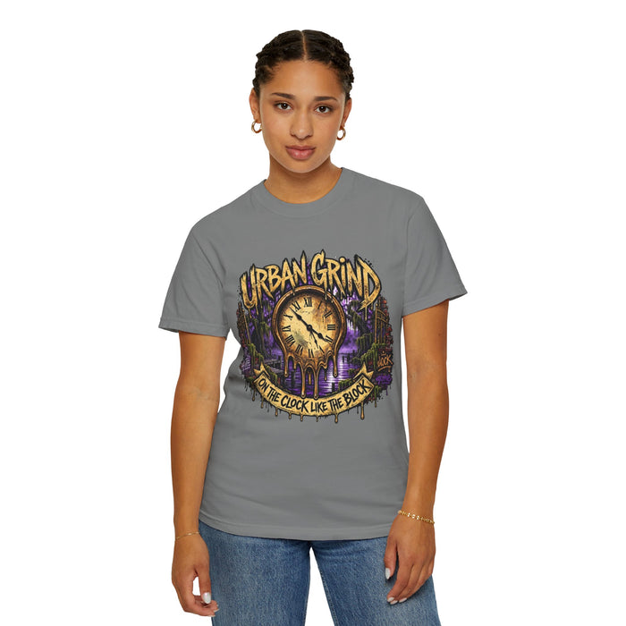 Urban Grind Graphic Tee — "On the Clock Like the Boss" Streetwear T-Shirt