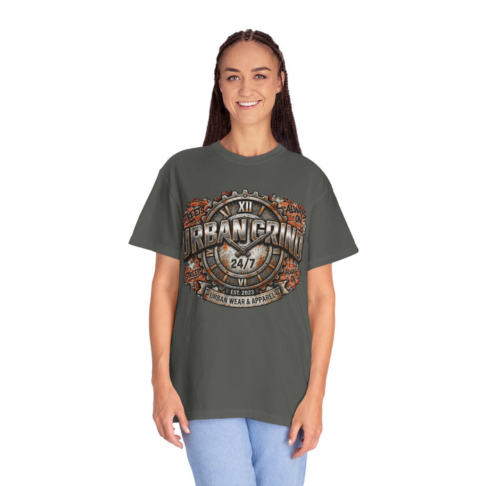 Urban Grind 24/7 Graphic T-Shirt — Industrial Motorcycle Streetwear Tee