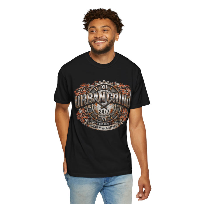 Urban Grind 24/7 Graphic T-Shirt — Industrial Motorcycle Streetwear Tee