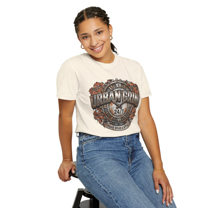 Urban Grind 24/7 Graphic T-Shirt — Industrial Motorcycle Streetwear Tee