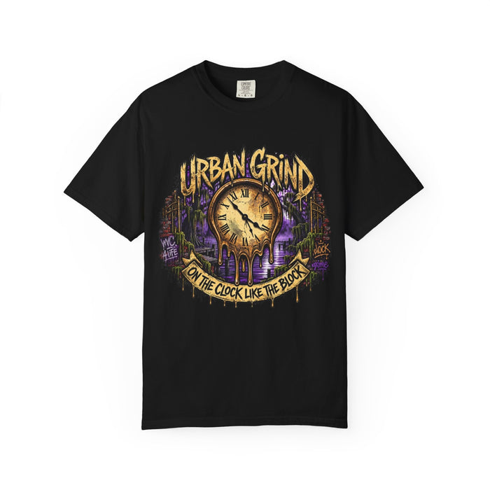 Urban Grind Graphic Tee — "On the Clock Like the Boss" Streetwear T-Shirt