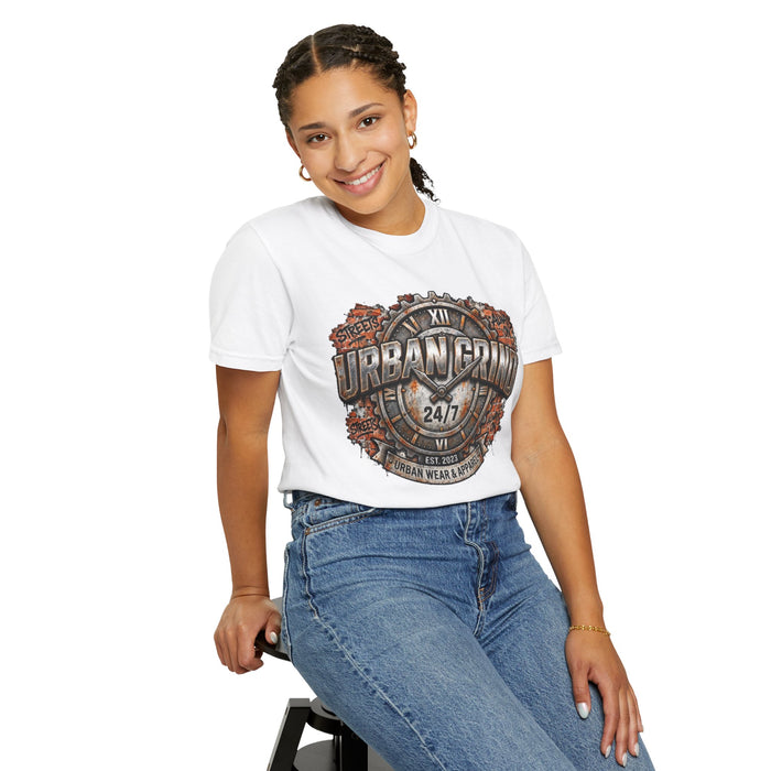 Urban Grind 24/7 Graphic T-Shirt — Industrial Motorcycle Streetwear Tee