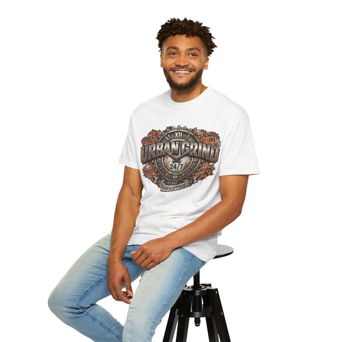 Urban Grind 24/7 Graphic T-Shirt — Industrial Motorcycle Streetwear Tee