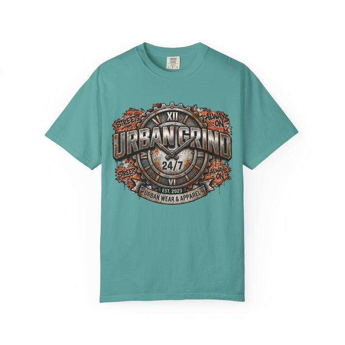 Urban Grind 24/7 Graphic T-Shirt — Industrial Motorcycle Streetwear Tee