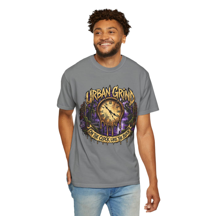 Urban Grind Graphic Tee — "On the Clock Like the Boss" Streetwear T-Shirt