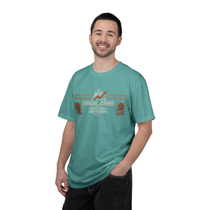Urban Grind T-Shirt — "On the Block, Like the Clock" Streetwear Tee
