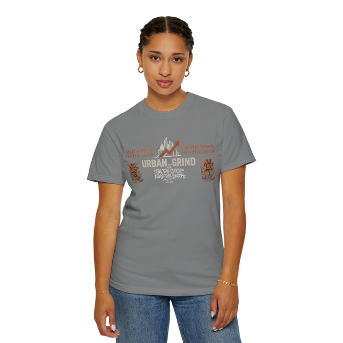 Urban Grind T-Shirt — "On the Block, Like the Clock" Streetwear Tee