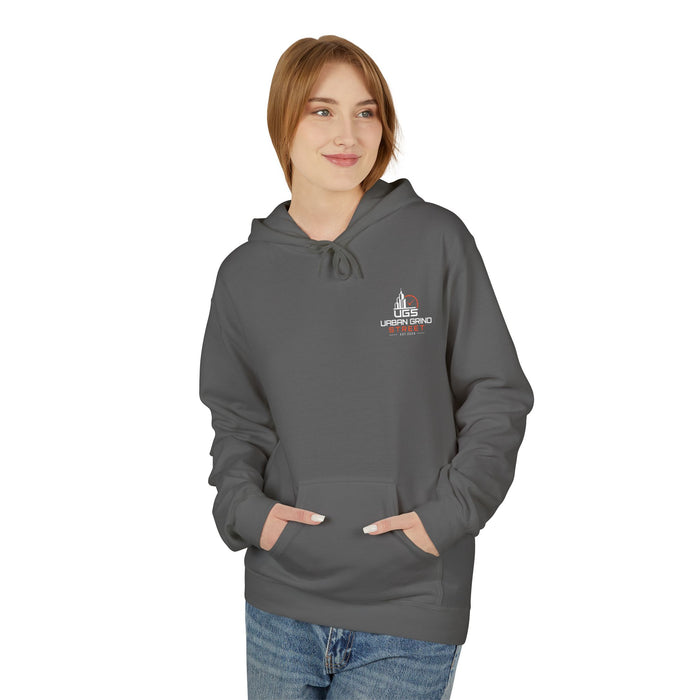 On the Clock Hoodie — Retro Clockhouse Workwear Pullover