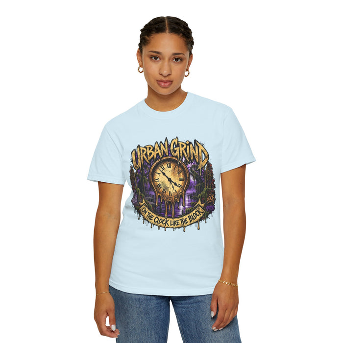 Urban Grind Graphic Tee — "On the Clock Like the Boss" Streetwear T-Shirt